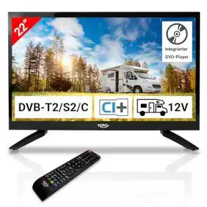 Xoro 21.5 Zoll LCD Fernseher HTC 2249 mit Triple Tuner und DVD Player