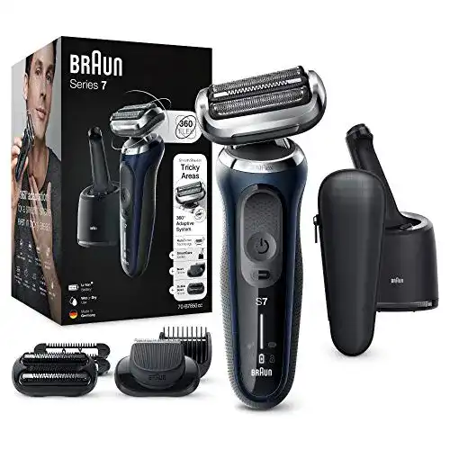 Braun Series 7 Herrenrasierer für 3-Tage-Bart mit 360° Anpassung