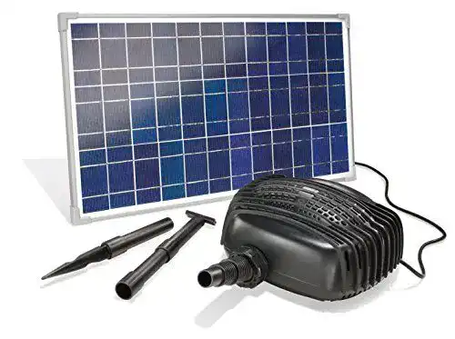 Solar-Teichpumpe Esotec SXP Bachlaufpumpensystem mit Solarmodul