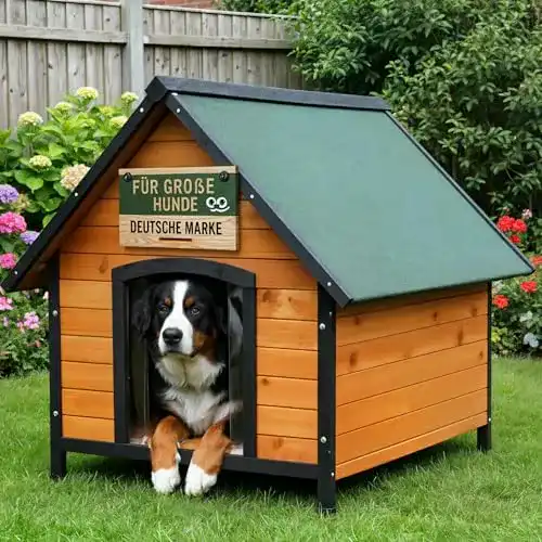 Hundehütte XXL Zooprinz Premium Luna – wetterfest und stabil