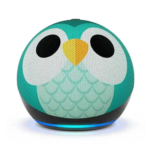 Amazon Echo Dot Kids (5. Generation, 2022) – Sprachgesteuerter Lautsprecher für Kinder