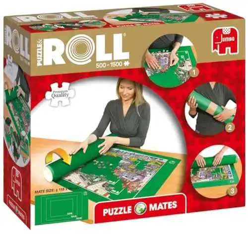 Puzzlerolle Jumbo Spiele Puzzle & Roll – Puzzlematte für 1500 Teile