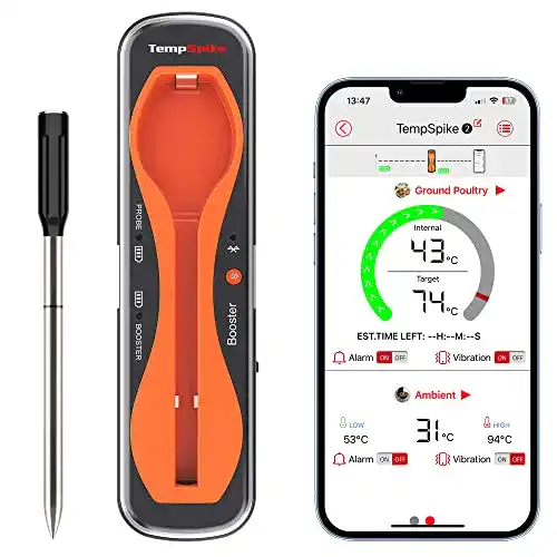 Grillthermometer Bluetooth ThermoPro TempSpike für präzises Grillen