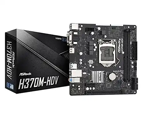 LGA 1151 Mainboard ASRock H370M-HDV DDR4 Micro-ATX