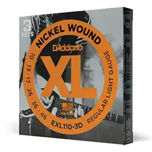 Gitarrensaiten D’Addario für E-Gitarren Elektrische Saiten im Vergleich