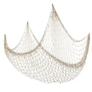 Fischernetz Takfree Dekoration 100 x 200 cm im mediterranen Stil