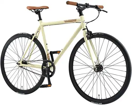 Herrenfahrrad Bikestar Singlespeed 700C 28 Zoll City Fahrrad