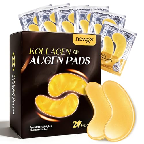 Hyaluron-Augenpads Newgo – 20 Paar feuchtigkeitsspendende Augenmasken
