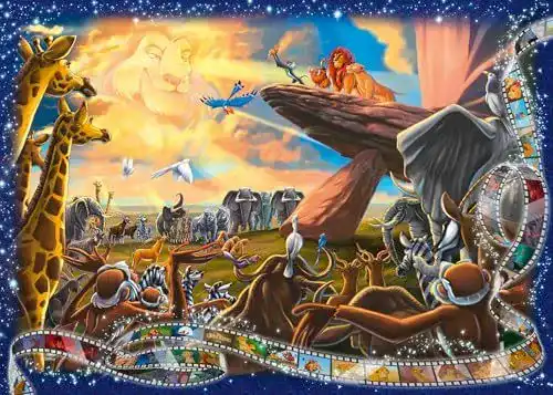 Puzzle Ravensburger 12000321 Der König der Löwen 1000 Teile