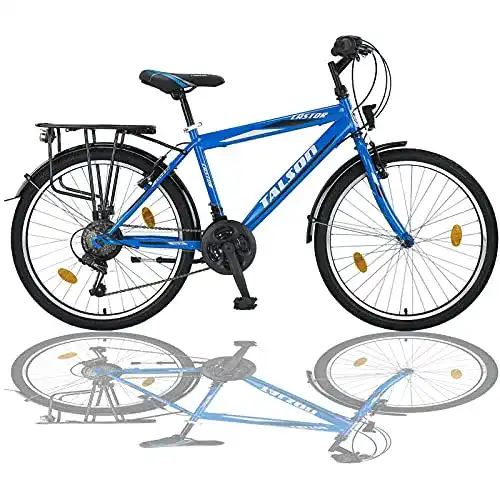 Talson Jungen Fahrrad 24 Zoll mit 21-Gang Shimano Schaltung