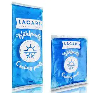 Kühlakku Gel von Lacari – Kühlpads im 2er Set, TÜV geprüft, Made in Germany