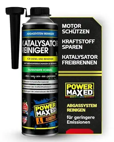 Benzin Additiv PowerMaxed Katalysator Reiniger 500ml