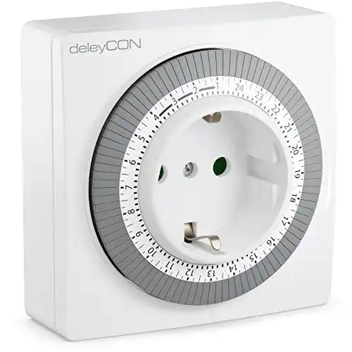 Mechanische Zeitschaltuhr deleyCON für einfache Automatisierung