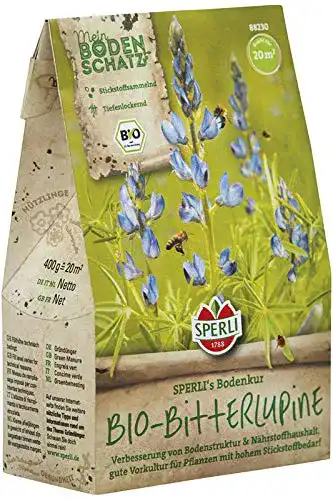 Lupinen-Samen Sperli Bio Gründünger Bitterlupine 400g