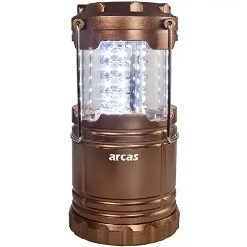 Campinglampe Arcas 30720008 mit 30 LEDs in Kupfer