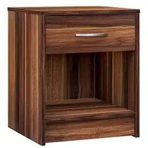 Nachttisch Casaria 50x40x35 cm mit Schublade aus Holz