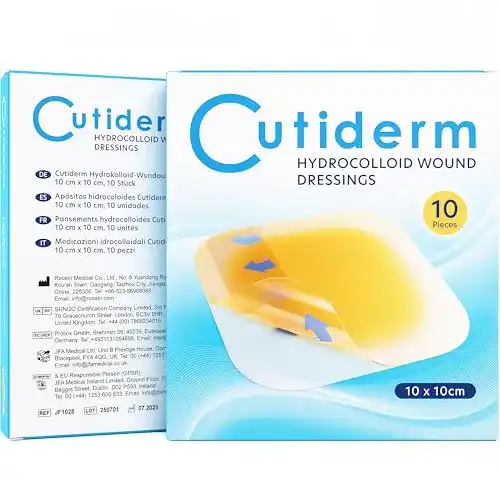 Dekubitus-Pflaster JFA Medical Hydrokolloid Wundauflagen, steril