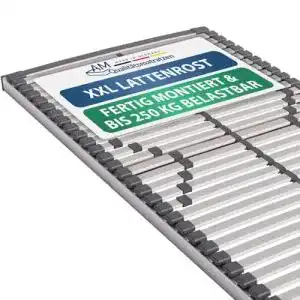 Lattenrost 90×200 für hohe Belastungen bis 250 kg