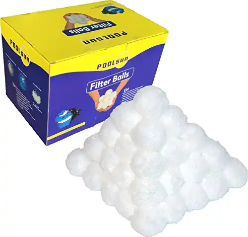 Filterbälle PoolSun – 700g Alternative zu 25kg Filtersand