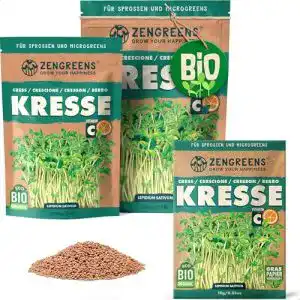 Brunnenkresse Samen Zengreens – Bio Kresse Sprossen Samen