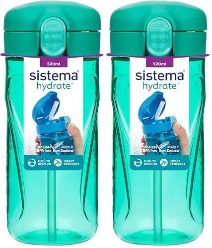 Sistema Hydrate Quick Flip Trinkflasche 520 ml – BPA-frei, recycelbar