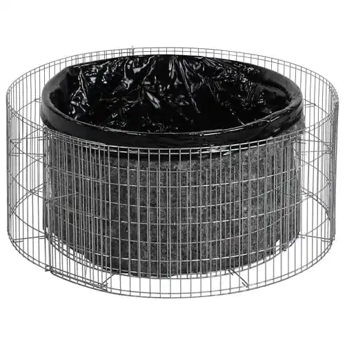 Hochteich Bellissa Gabionen 95575 – Kleiner Gartenteich mit Teichfolie