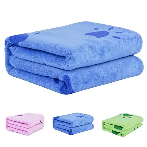Hundehandtuch Legendog Großes und weiches Handtuch für Hunde