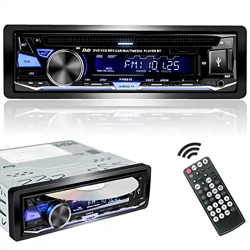 Autoradio mit CD, DVD-Player, Bluetooth und USB 1 Din RDS