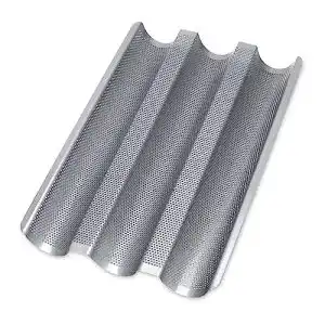 Baguette Backblech Städter 37 x 24 cm für 3 Baguettes