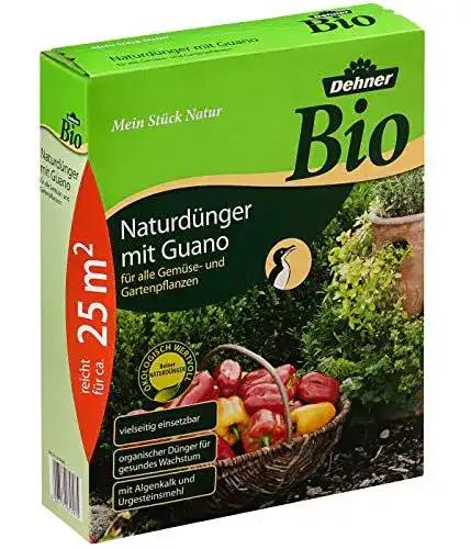 Guano-Dünger Dehner Bio Naturdünger mit Guano für Gartenpflanzen