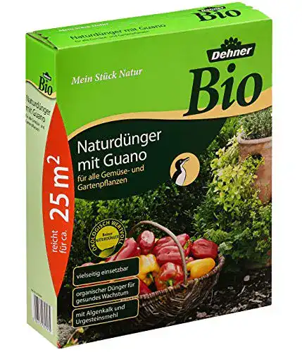 Guano-Dünger Dehner Bio Naturdünger mit Guano für Gartenpflanzen
