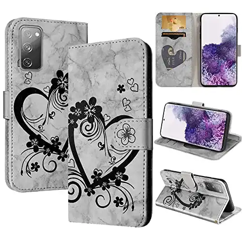Samsung Galaxy S20 Hülle von Casafuny – PU Leder Flip Case
