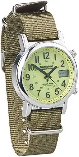 Funk-Solaruhr für Herren von Semptec – Outdoor-Uhr mit Solarbetrieb