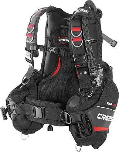 Tauchjacket Cressi Aquaride für Erwachsene in Schwarz, Größe M/III