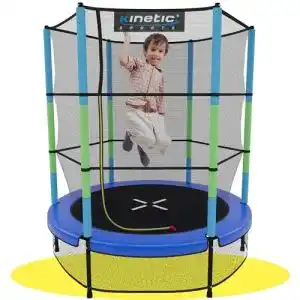 Kinetic Sports Kindertrampolin 140 cm Fun Jumper für Kinder