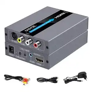 Upscaler Easycel RCA S-Video auf HDMI Konverter für alte Geräte
