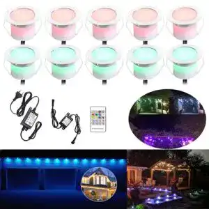 Bodeneinbaustrahler SUBOSI RGB LED für Außenbeleuchtung
