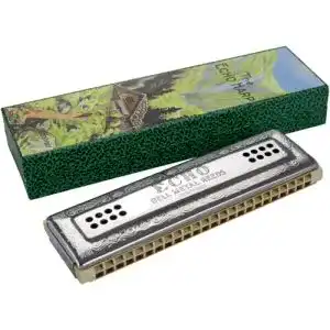 Hohner Mundharmonika Echo Harp 96 C/G – Modell M569633