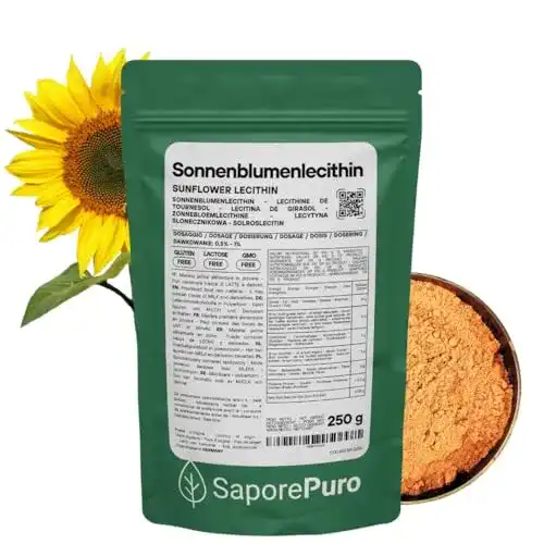 Lecithin Granulat Sonnenblumen Lecithin Pulver 250 g