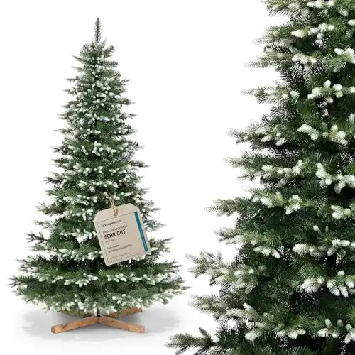 Künstlicher Weihnachtsbaum von FairyTrees in Weiß