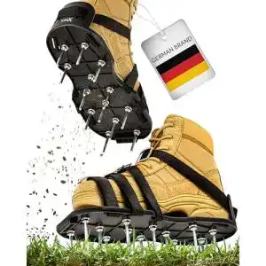 Rasenlüfter-Schuhe Miax Profi für effektive Rasenbelüftung