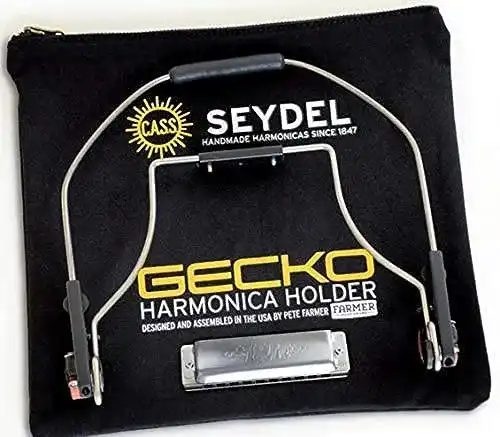 Mundharmonika-Halter Seydel Gecko 950000 für Musiker