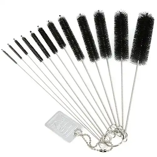 Flaschenbürste H&S Set 12 Bürsten, Reinigungsbürste