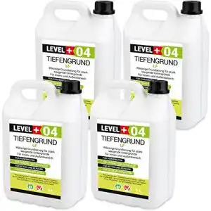 Tiefgrund LEVEL PLUS LF 20 Liter Grundierung für saugfähige Untergründe
