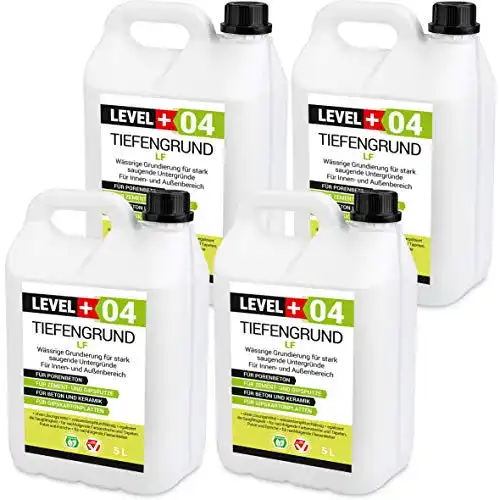 Tiefgrund LEVEL PLUS LF 20 Liter Grundierung für saugfähige Untergründe