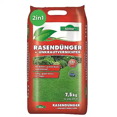 Rasendünger mit Unkrautvernichter von Allflor 7,5 kg