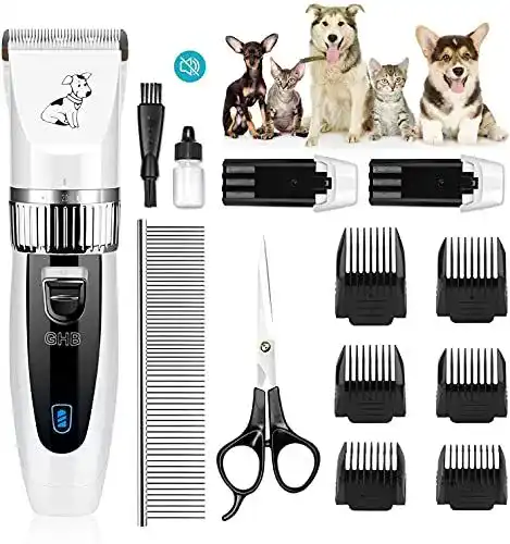 Hundeschermaschine GHB für Haustiere – Tierhaarschneider für Hunde