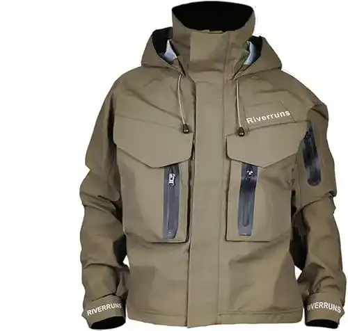 Angeljacke Riverruns – Atmungsaktive Watjacke für Angler