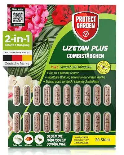Mittel gegen Blattläuse Protect Garden Lizetan Plus Combistäbchen