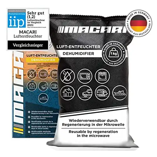 Luftentfeuchter Macari für Autos im Vergleich